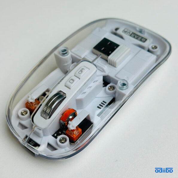 GearUP WM30 Transparent Crystal Magnetic Wireless Mouse