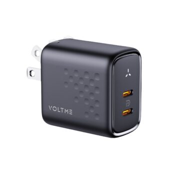 Voltme Revo 45W Duo CC Black Fast Charger