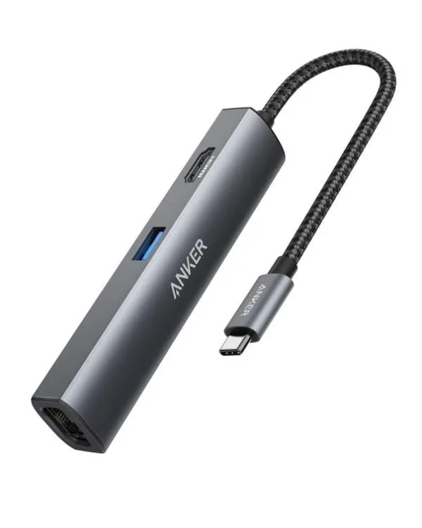 Anker PowerExpand Plus 5-in-1 USB-C Ethernet Hub