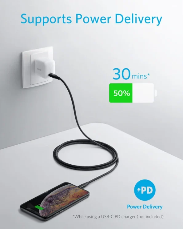 Anker Power Line+ II USB-C to Lightning Cable