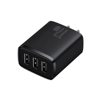 Baseus 17W 3 USB Output Adapter
