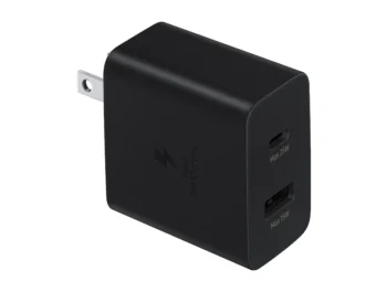 Samsung 35W Power Adapter Duo (USB C, USB A) Port