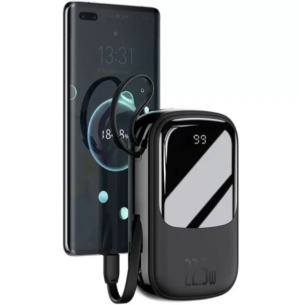 BASEUS Qpow Pro 22.5W Quick Charging 20000mAh Power Bank with Type-C Cable