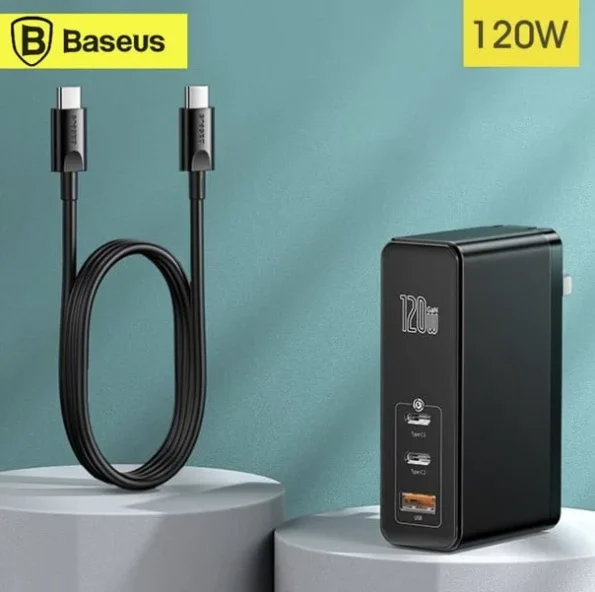 Baseus GaN2 Pro 120W Quick Charger 2C+U